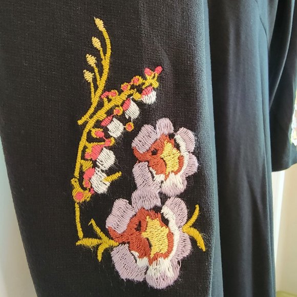 LOFT embroidered boho dress - Picture 7 of 11